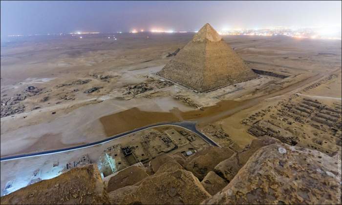 Pirâmide de Giza no Egito