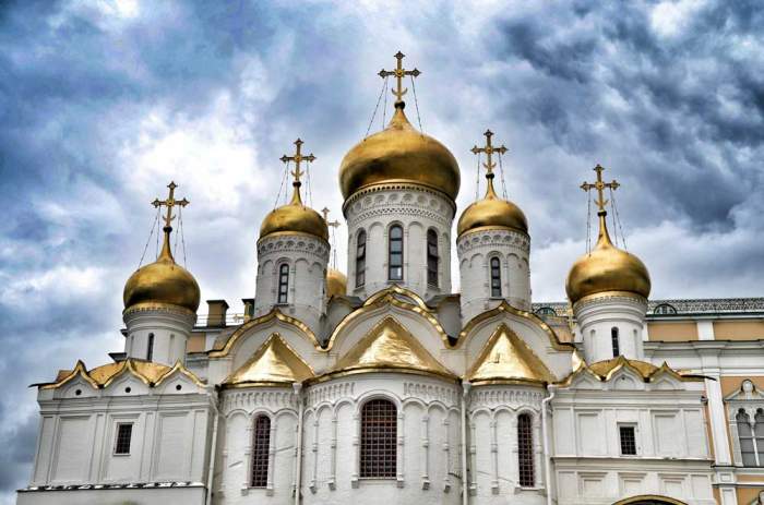 Igreja de Kremlin em Moscou