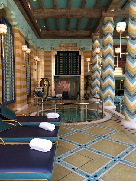 Hotel de luxo Burj Al Arab