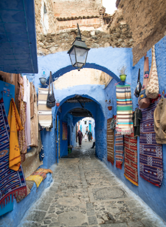 O que fazer em na cidade azul do Marrocos Chefchaouen