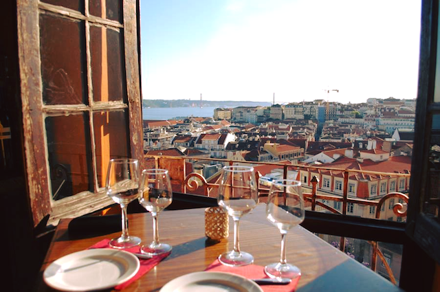 restaurantes com vista em Lisboa