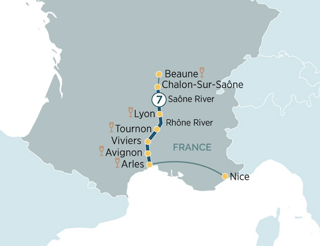 cruzeiro fluvial pela França